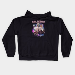 BG3 Girl Dinner Art Kids Hoodie